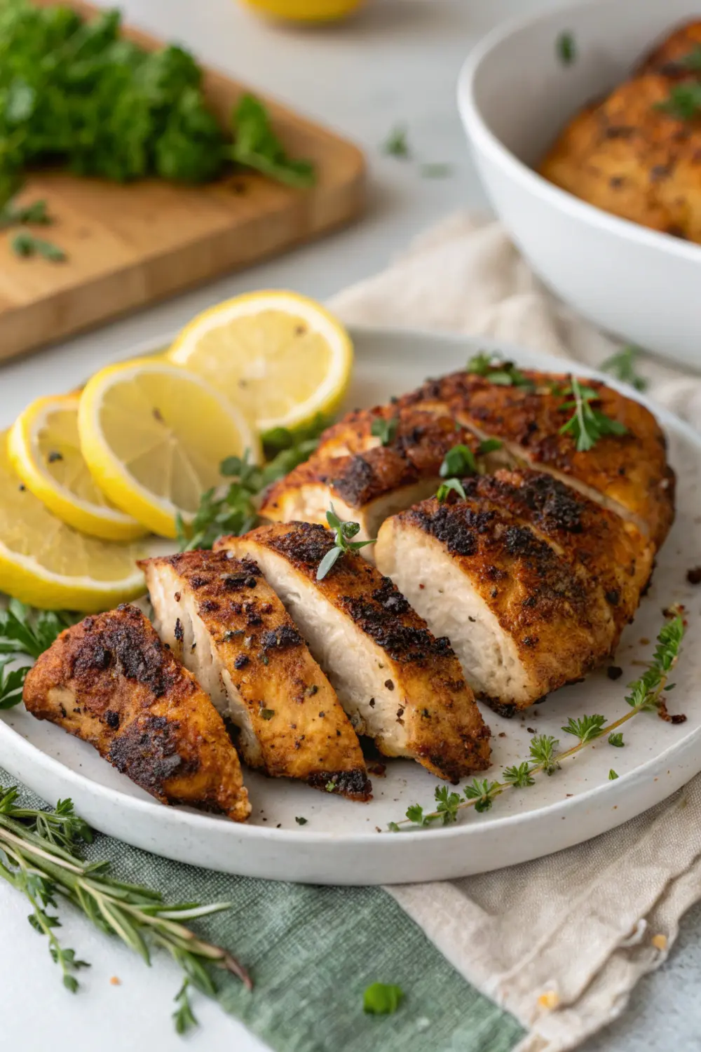 Grilled Lemon Herb Chicken