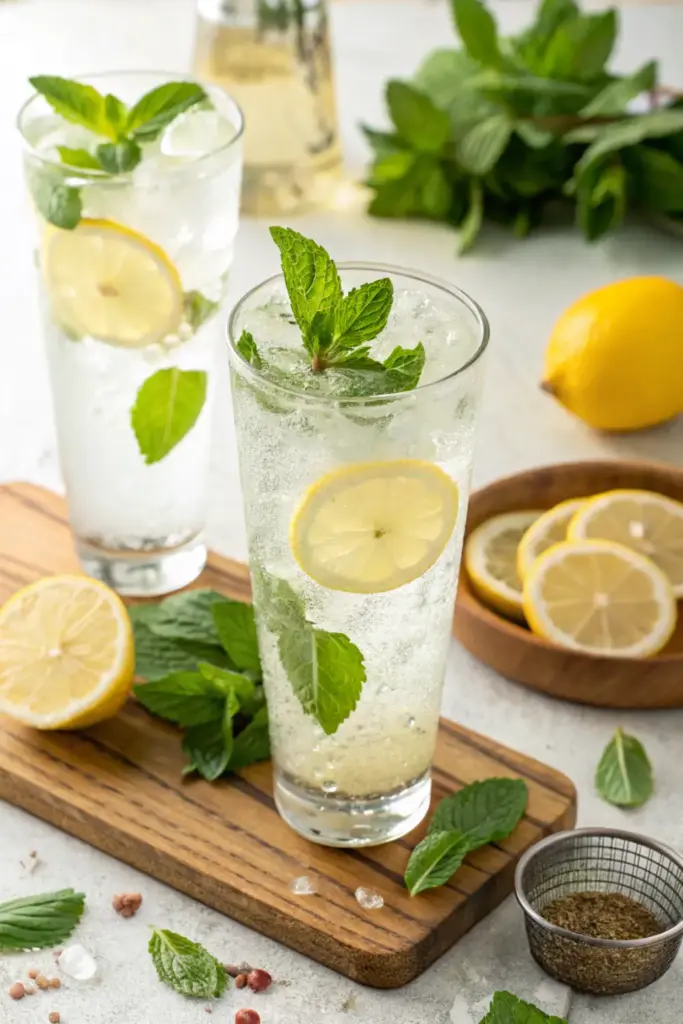 Sparkling Lemon Mocktail Recipes