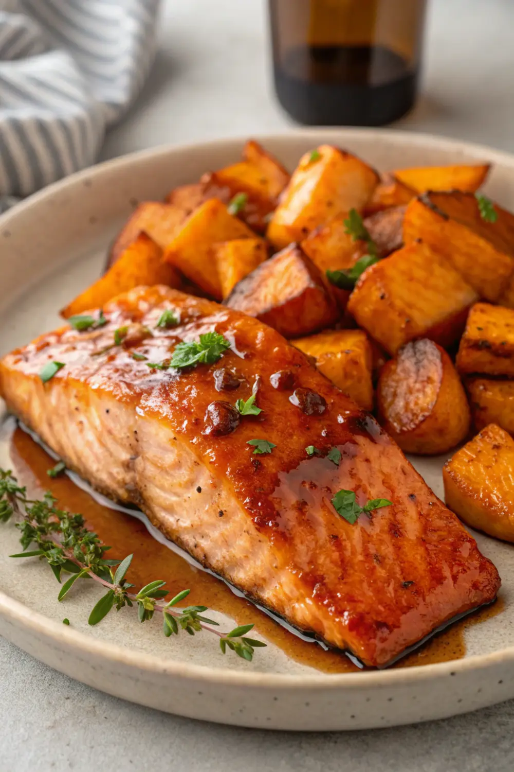 Maple Glazed Salmon Recipe