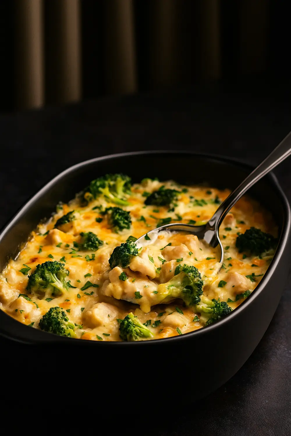Creamy Chicken Broccoli Rice Cheese Casserole | Chicken Broccoli Rice Casserole | Chicken Broccoli Rice Cheese Casserole Easy Baked