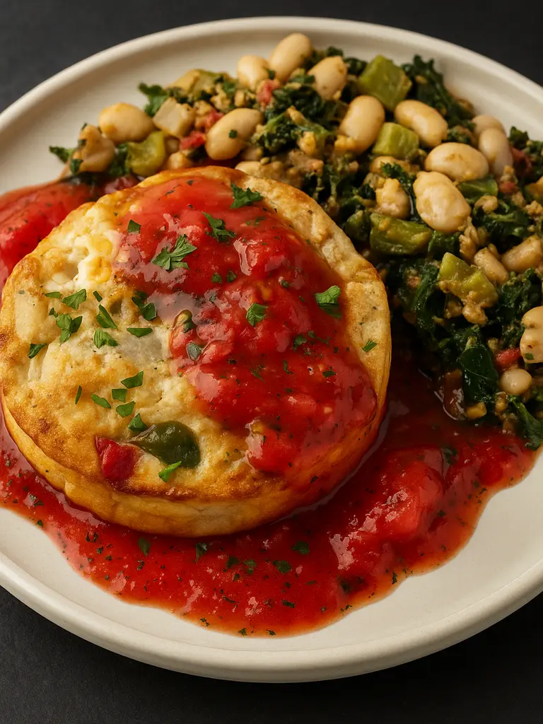Italian-Style Healthy Egg Frittata with Chicken Sausage