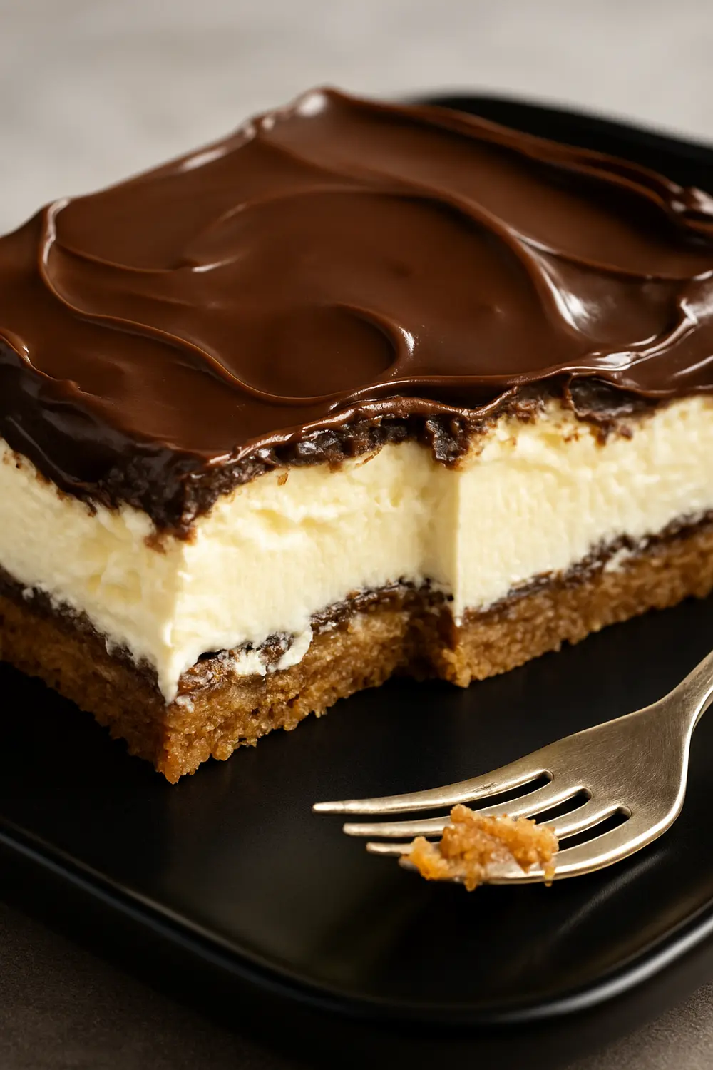 Easy No Bake Eclair Cake With Pudding | No Bake Chocolate Eclair Cake Recipe | Eclair Dessert | Eclair Cake Recipe | No Bake Eclair Cake With Graham Crackers