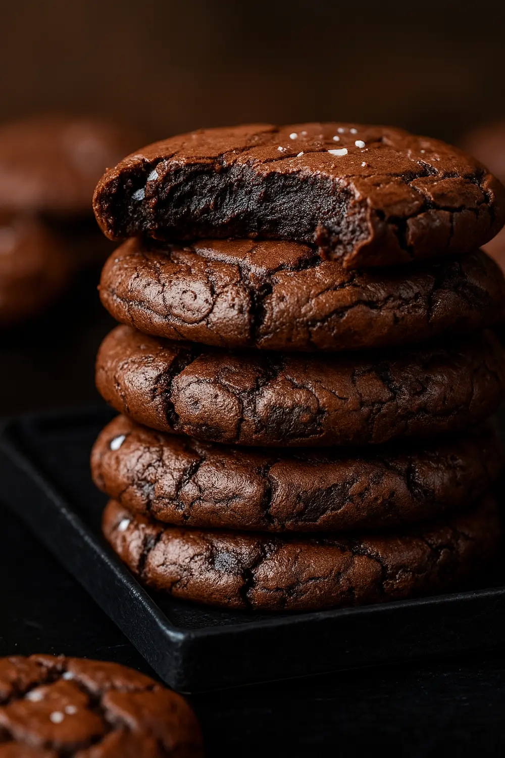 Fudgy Chocolate Brownie Cookies | Homemade Cookies | Easy To Make Cookies | Chocolate Chewy Cookies Recipe | The Best Chocolate Brownie Cookies