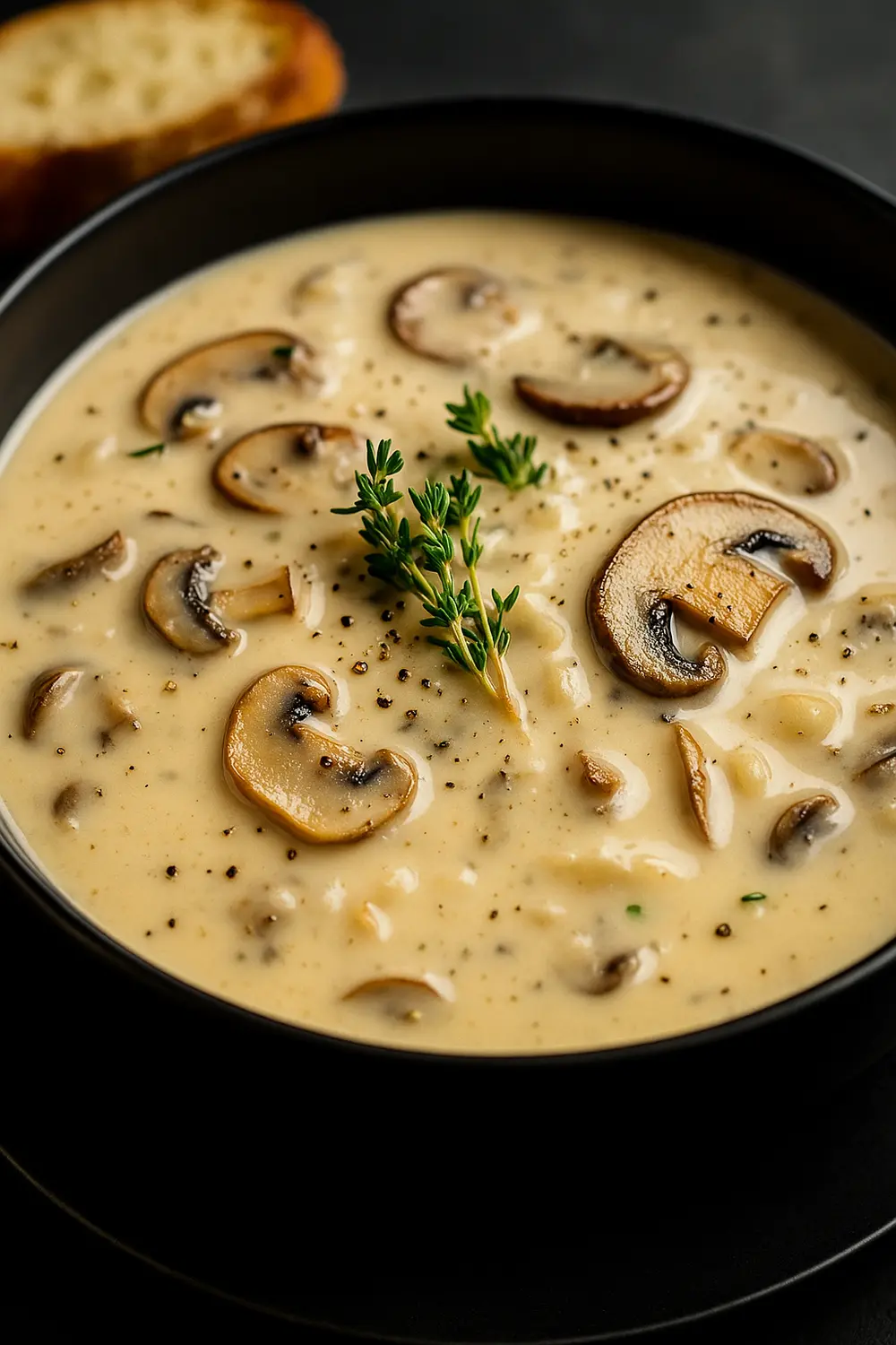 Homemade Mushroom Soup | Homemade Cream Mushroom Soup Recipe