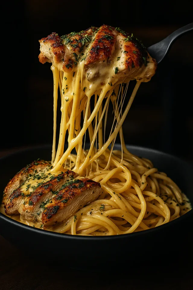 One pot Cajun chicken pasta in a creamy spiced sauce