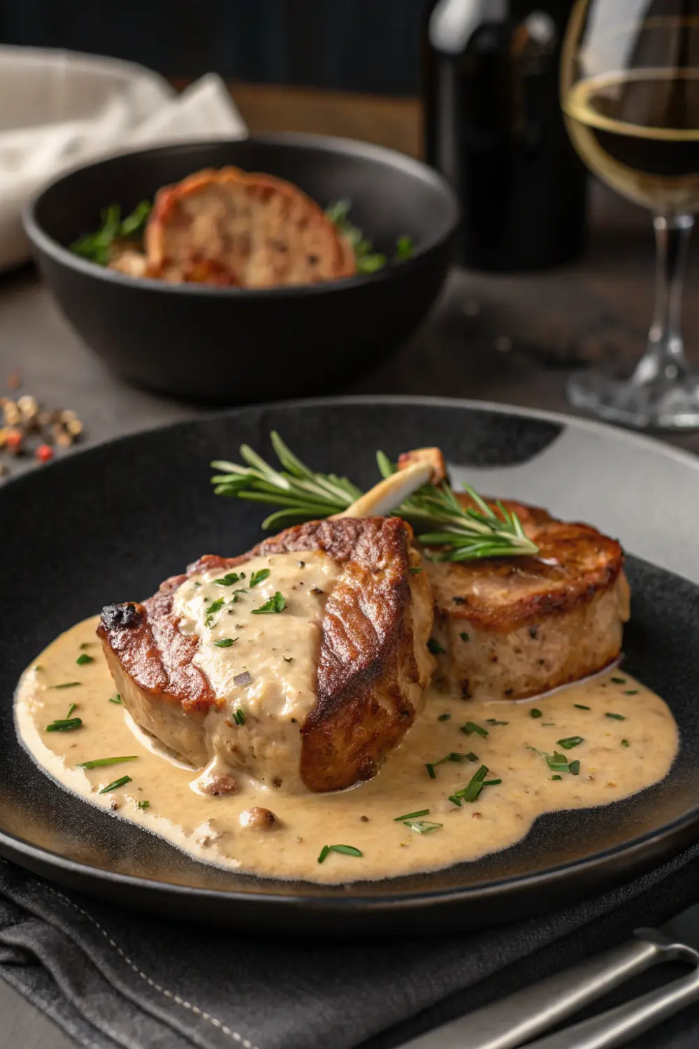 Pork Chops with a Creamy Pan Sauce | Strict Carnivore Diet Recipes