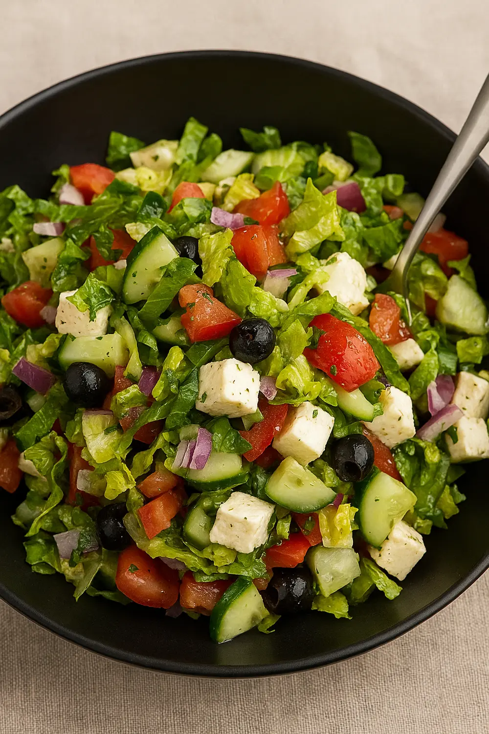 Mediterranean Greek Salad Recipe