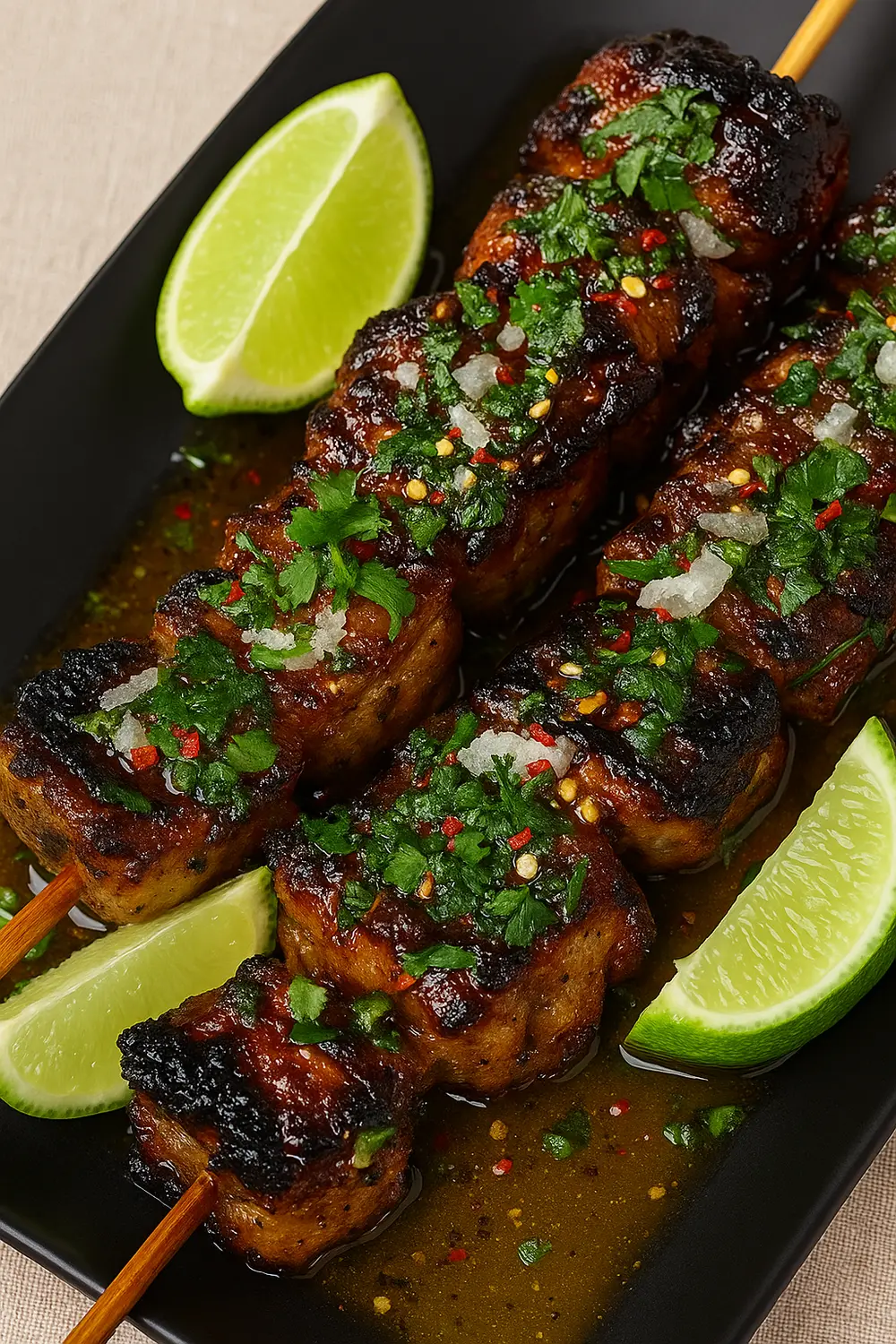 Grilled Thai Chicken Skewers Recipe (Gai Yang)