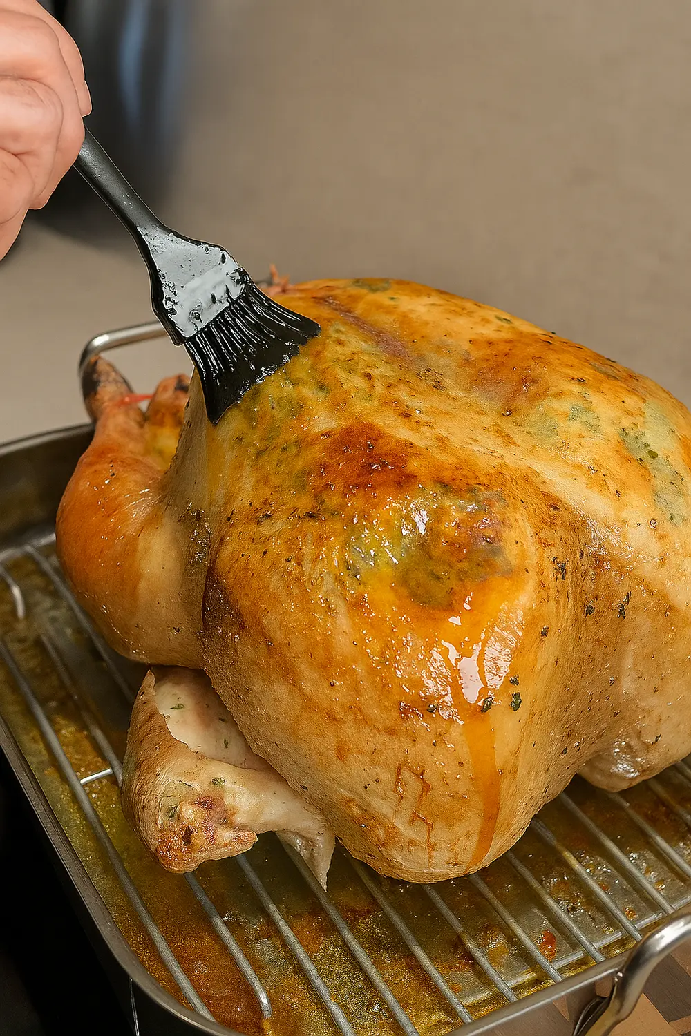 The best Thanksgiving turkey recipe featuring perfectly roasted turkey with a crispy skin, ideal for any Thanksgiving dinner feast.