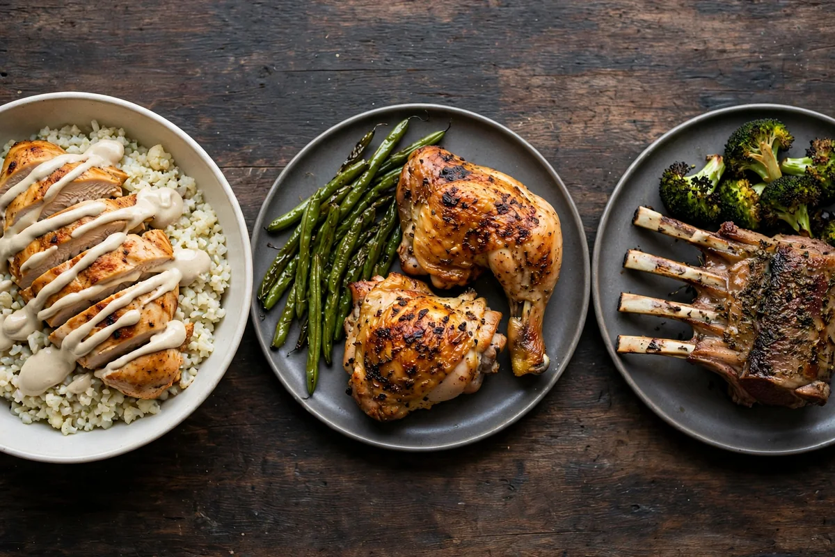 7 Day High Protein Low Carb Meal Plan