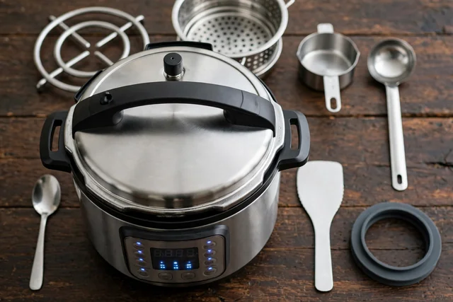 Stainless nine in one electric pressure cooker
